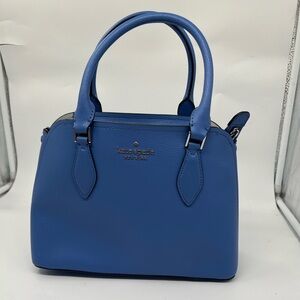 Kate Spade Darcy Small Satchel Crossbody Periwinkle